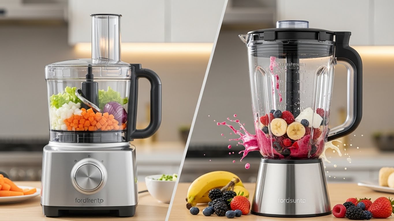 Food Processor vs Blender: Which One Do You Actually Need?